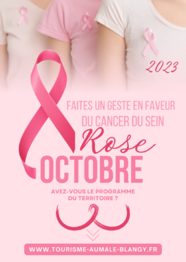 PROGRAMME 2023 OCTOBRE ROSE