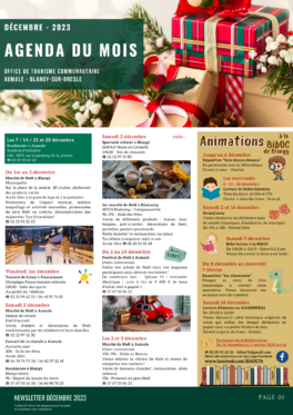 Newsletter Décembre 2023