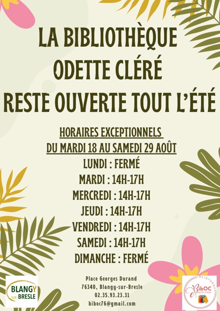Bibliotèque été