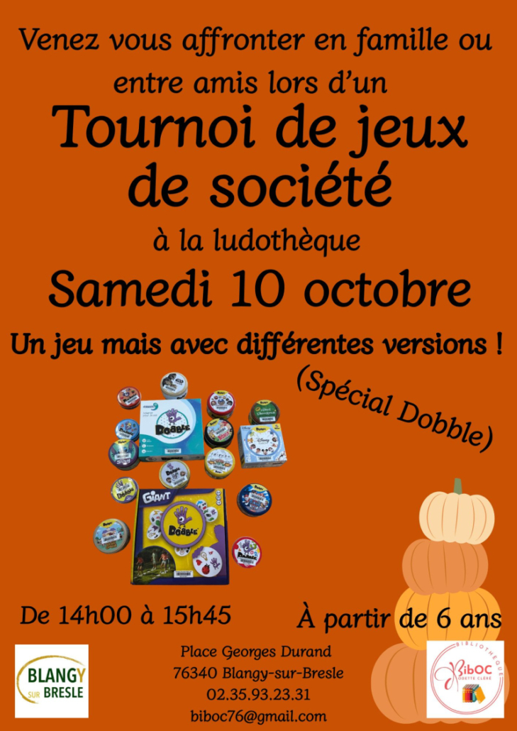 10 OCTOBRE TOURNOI