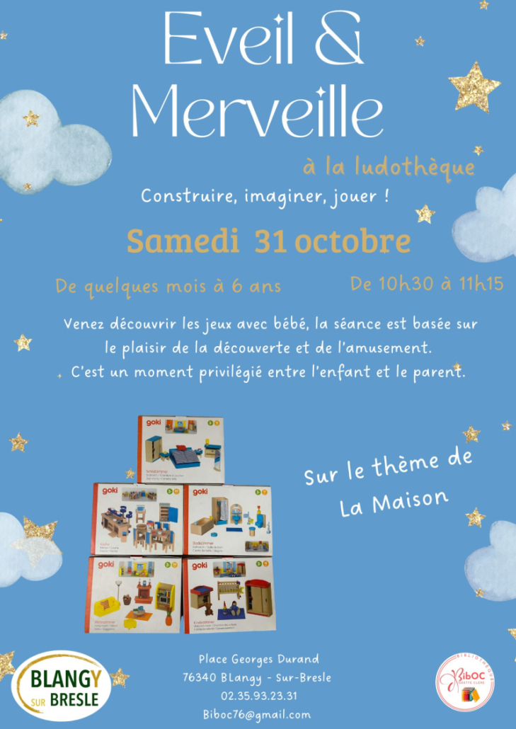 31 OCT EVEIL ET MERVEILLE