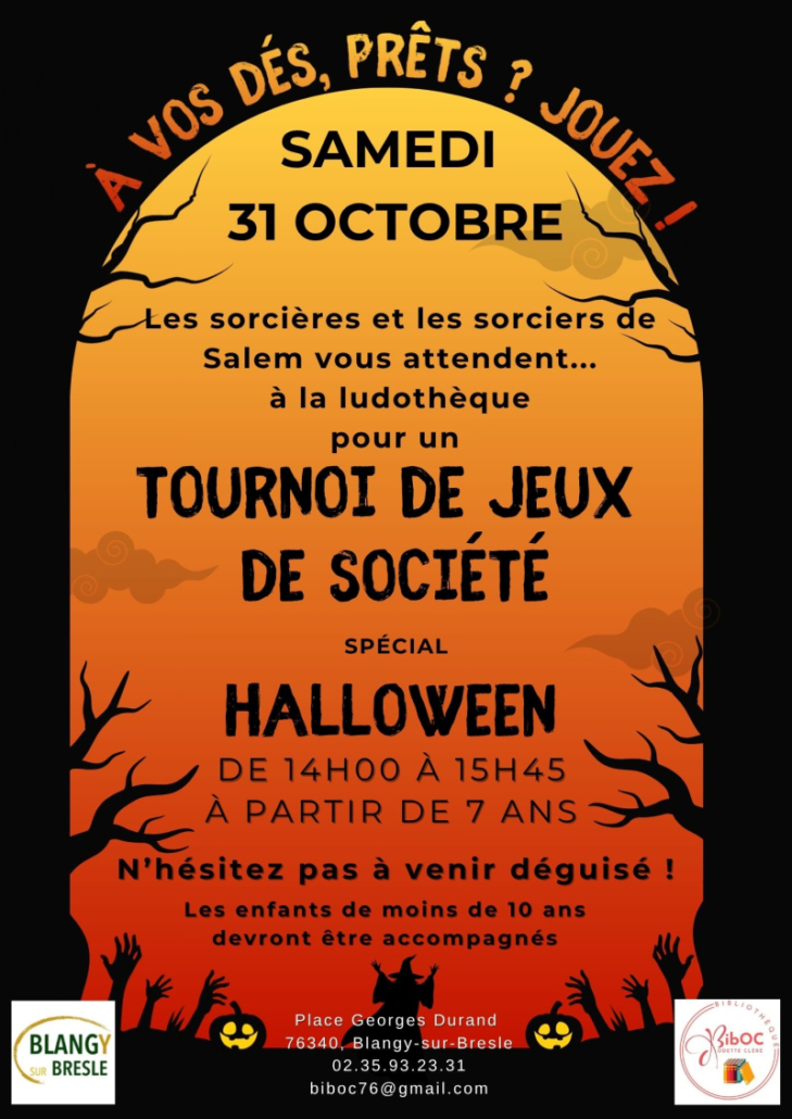 31 OCT TOURNOI HALLOWEEN